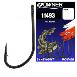 CARLIG OWNER 11493 AKI HOOK NO: 6/0 BUC/PAC 6