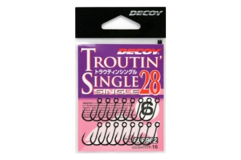CARLIGE DECOY 28 TROUTIN SINGLE NR.4 16BUC/PLIC