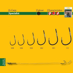 CARLIGE FORJATE GAMAKATSU G-CARP SPECIALIST NR.6 10BUC/PLIC