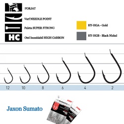 CARLIGE JAXON SUMATO ISEAMA NR 4 NEGRU 10/PLIC