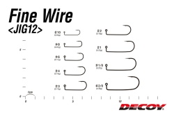 CARLIGE JIG DECOY JIG12 FINE WIRE NR.4 9BUC/PLIC