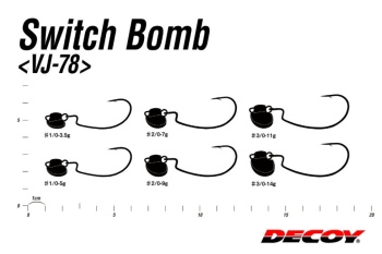 CARLIGE OFFSET DECOY LESTATE VJ-78 SWITCH BOMB NR.1/0 3.5GR 2BUC/PLIC - Img 4