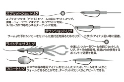 CARLIGE OFFSET DECOY MINI MG-1 NR.6 10BUC/PLIC