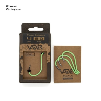 CARLIGE VAGNER HOOK POWER OCTOPUS NO 8/0, BUC/PAC 4 - Img 8
