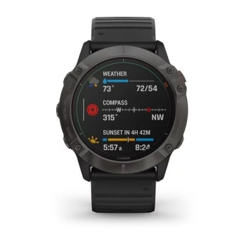 CEAS GARMIN FENIX 6X PRO SOLAR CARBON/BLACK 51MM - Img 5
