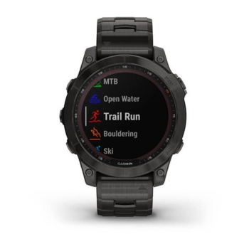CEAS GARMIN FENIX 7 SAPPHIRE SOLAR CARB.GRAY TI / CARB.GRAY TI 47MM - Img 7