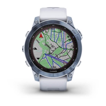 CEAS GARMIN FENIX 7 SAPPHIRE SOLAR MINERAL BLUE TI / WHITE 47MM - Img 4