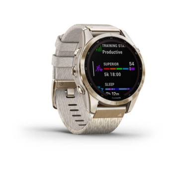 CEAS GARMIN FENIX 7S SAPPHIRE SOLAR CREAM GOLD TI / CREAM 42MM - Img 2