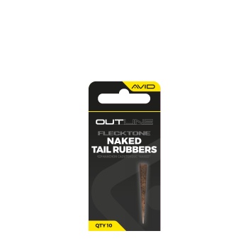 CONURI AVID CARP OUTLINE FLECKTONE NAKED TAIL RUBBER 10BUC/PLIC