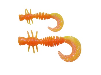 CREATURA BERKLEY POWERBAIT POWER CURLY 40MM PINK / WHITE - Img 3