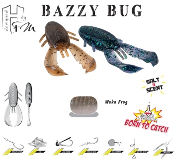 CREATURA HERAKLES BAZZY BUG 3.2 8cm Waka Frog