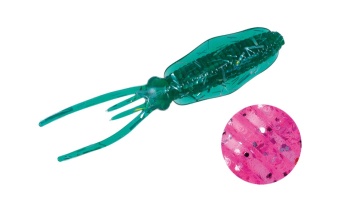 CREATURA MAJOR CRAFT PARAWORM FALL IKA 3.8cm #065 Clear Pink