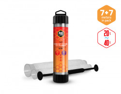 DELPHIN PVA N’TASTIC SET PLASA CU TUB + TIJA / 7+7 M 25MM + 35MM / TOPIRE LENTA