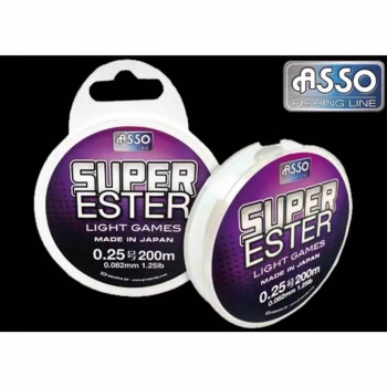 FIR ASSO SUPER ESTER 200M 0.128MM WHITE-FLUO - Img 2