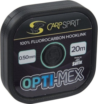 FIR FLUOROCARBON CARP SPIRIT OPTI-MEX 100% CLEAR 20M 0.60MM