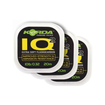 FIR FLUOROCARBON KORDA IQ EXTRA SOFT 15LBS.20M