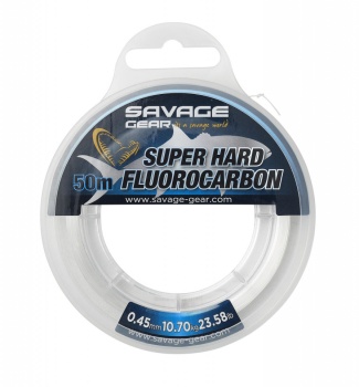 FIR FLUOROCARBON SAVAGE GEAR HARD 060MM/18,90KG/50M - Img 2