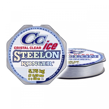 FIR KONGER STEELON CC CRISTAL CLEAR ICE 0.10MM 1.75KG 50M