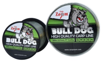 FIR MONOFILAMENT CARP ZOOM BULL-DOG 1000M 0.25MM 8.8KG DARK GREEN - Img 2