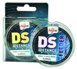 FIR MONOFILAMENT CARP ZOOM FEEDER COMPETITION DISTANCE 250MT 0.22MM 6.35KG VERDE