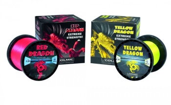 FIR MONOFILAMENT COLMIC YELLOW DRAGON 800M 50LB 0.65mm