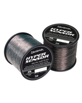 FIR MONOFILAMENT DAIWA HYPER SENSOR DARK 0.33MM/8,16KG/1192M