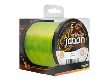 FIR MONOFILAMENT DELPHIN JAPAN ORIGIN / GALBEN FLUO 0.369MM 9.96KG 300M
