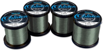 FIR MONOFILAMENT KRYSTON OBLIVION SUPER GRADE COPOLYMER 1000M 20LB 0.40MM MATT CAMOU