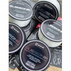 FIR MONOFILAMENT SONIK SUBSONIK 1200M TRANSPARENT 0.41MM 1200M 11.34KG
