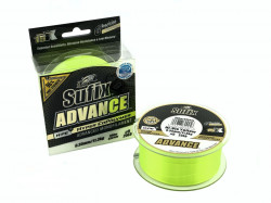 FIR MONOFILAMENT SUFIX ADVANCE 300M 0.16MM 2.9KG 6LB HI VIS YELLOW