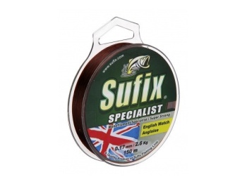 FIR MONOFILAMENT SUFIX ENGLISH MATCH 0.17MM / 2.6KG BURGUNDY 150M