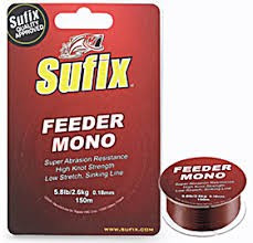 FIR MONOFILAMENT SUFIX FEEDER 0.20MM 150M 7.3LB / BURGUNDY