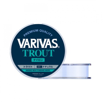 FIR MONOFILAMENT VARIVAS TROUT 100M 0.128MM 2.5LB NATURAL