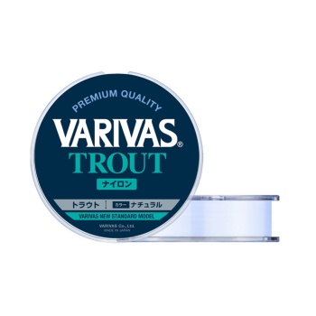 FIR MONOFILAMENT VARIVAS TROUT 100m 0.185mm 5lb Natural