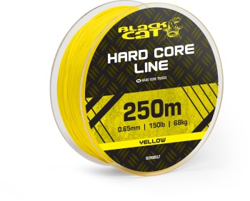 FIR TEXTIL BLACK CAT BC HARD CORE LINE YELLOW 68KG 0.65MM 250M - Img 7