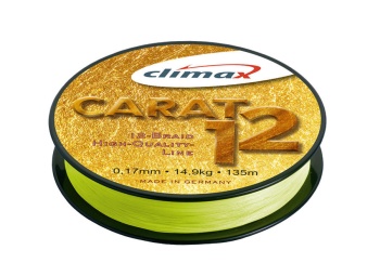 FIR TEXTIL CLIMAX CARAT 12 FLUO YELLOW 135M 0.17MM 14.9KG