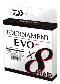 FIR TEXTIL DAIWA TOURNAMENT 8XBRAID EVO+ ALB 014MM/10,2KG/135M - Img 2