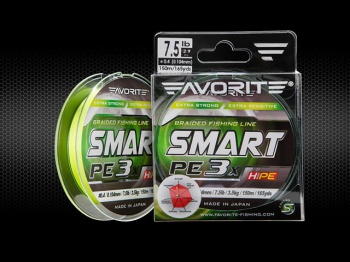 FIR TEXTIL FAVORITE SMART PE 3X FLUO YELLOW 150M - Img 2
