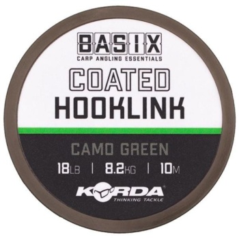 FIR TEXTIL KORDA BASIX COATED HOOKLINK 25LB/10M