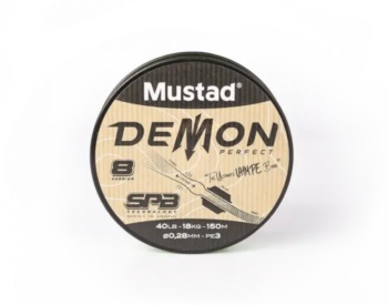 FIR TEXTIL MUSTAD DEMON PERFECT BRAID 8 CHART. 016MM 8.2KG 150M - Img 2