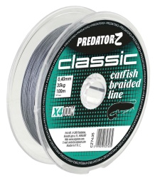 FIR TEXTIL PREDATOR Z CLASSIC CATFISH X4 100M 0.60MM 60KG