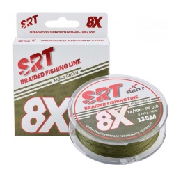 FIR TEXTIL SERT 8X SRT MOSS GREEN 0.12MM 135M