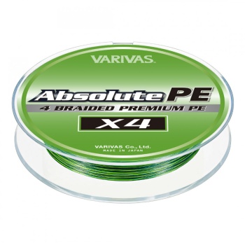 FIR TEXTIL VARIVAS ABSOLUTE PREMIUM PE X4 150M 0.128MM 10LB MARKING GREEN - Img 2