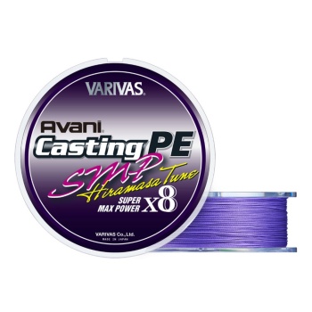 FIR TEXTIL VARIVAS HIRAMASA TUNE CASTING SMP MAX POWER PE X8 200M 0.520MM 150LB