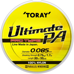 FIR TORAY ULTIMATE PA CLEAR 0.107MM 50M
