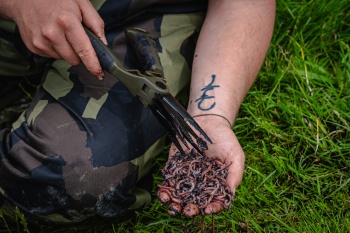 FOARFECA TRIPLA RAME AVID CARP WORM CHOPPERZ - Img 6