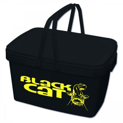 GALEATA BLACK CAT UNIVERSAL BUCKET 38X29X29CM BLACK
