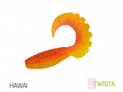GRUB DELPHIN TWISTA UVS / 5BUC 10CM / MUDGOLD