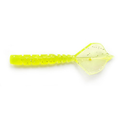 GRUB MUSTAD AJI FINESSE HILA 4.3CM CLEAR CHARTREUSE 12BUC/PL