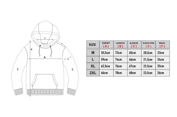HANORAC DAIWA HOODIE JAPAN PIKE CHARCOAL MAR.M - Img 3